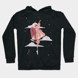 Angel touching sky Hoodie